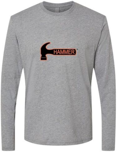Bowlerstore Products Hammer Long Sleeve - Premier Heather in Saudi Arabia