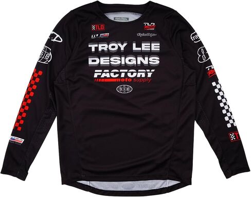 Troy Lee Designs Youth GP Pro Jersey, Factory Black, Small in Saudi Arabia