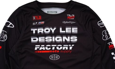 Troy Lee Designs Youth GP Pro Jersey, Factory Black, Small in Saudi Arabia