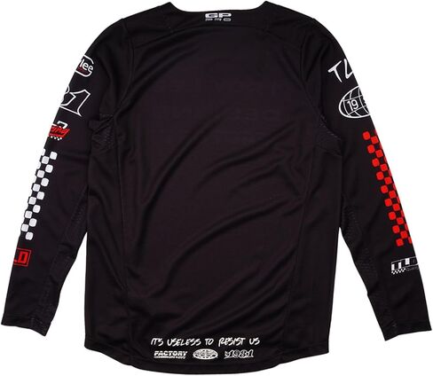 Troy Lee Designs Youth GP Pro Jersey, Factory Black, Small in Saudi Arabia
