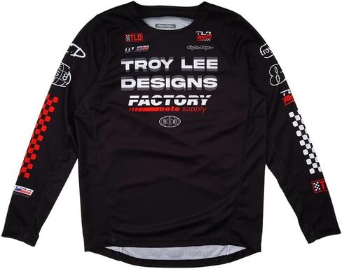 Troy Lee Designs Youth GP Pro Jersey, Factory Black, Small in Saudi Arabia