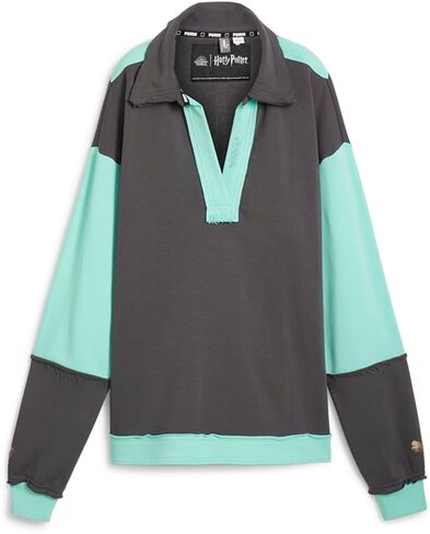 PUMA للسيدات X Harry Potter Rugby Collard كم طويل كاجوال - رمادي in Saudi Arabia
