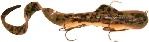 Super-D Swimbait - Realistic Fishing Lures for Bass, Musky, Walleye, Crappie, and More - Fishing Gifts for Men - 4.7oz 9" (14" w/Tail) Swim Baits, Bass Lures (Dark Side Sucker) in Kuwait