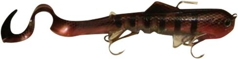 Super-D Swimbait - Realistic Fishing Lures for Bass, Musky, Walleye, Crappie, and More - Fishing Gifts for Men - 4.7oz 9" (14" w/Tail) Swim Baits, Bass Lures (Dark Side Sucker) in Kuwait