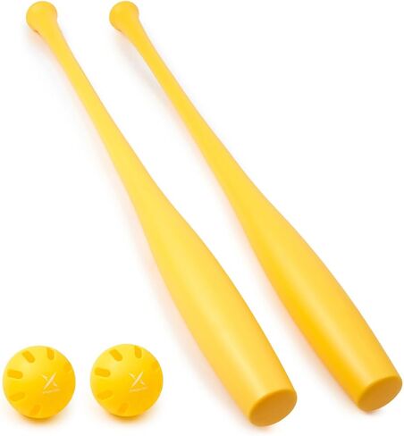 2 Torpedo Plastic Baseball Bat Set for Backyard Game - 32 in / 9 oz in Kuwait