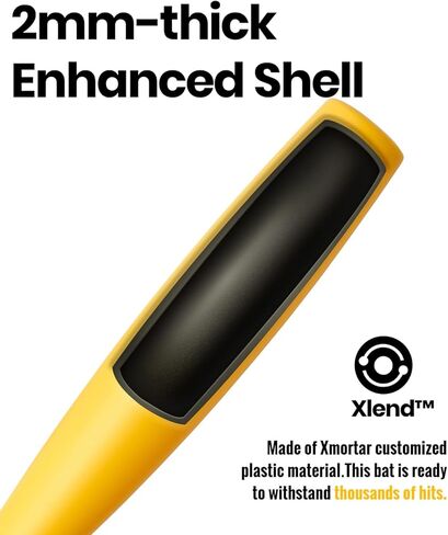 2 Torpedo Plastic Baseball Bat Set for Backyard Game - 32 in / 9 oz in Kuwait