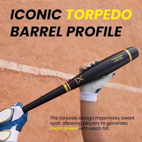 مضرب توربيدو بلاستيكي T1 Pro للعبة Baeball في الفناء الخلفي - 32 بوصة / 12 أونصة in Kuwait