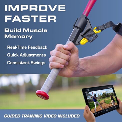 GoSports Pinpoint Baseball & Softball Swing Trainer Batting Aid - Baseball Training Equipment for Intermediate and Advanced Players in Saudi Arabia