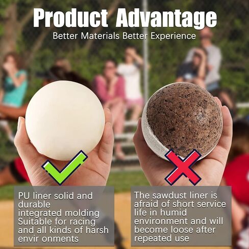 GKK 11 بوصة سوفتبولز 4 حزمة ممارسة رياضية بطيئة الملعب الحجم الرسمي والوزن الكرة اللينة التوقيع الكرة اللينة تدريب الكرة للألعاب، إرم لينة، الضرب، الميدان، ضرب، نصب in Kuwait