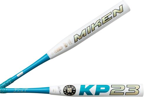 ميكن | KP23 Player Edition Slowpitch Softball Bat | USSSA | برميل 12.5 بوصة | الحمولة القصوى | قطعتان | 24 أونصة in Saudi Arabia