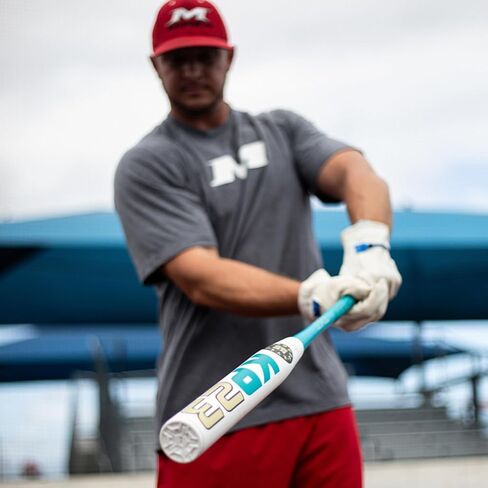 ميكن | KP23 Player Edition Slowpitch Softball Bat | USSSA | برميل 12.5 بوصة | الحمولة القصوى | قطعتان | 24 أونصة in Kuwait