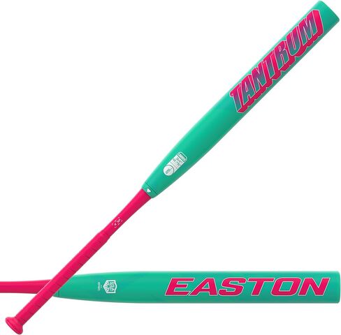 Easton | Tantrum Slowpitch Softball Bat | USSSA | 12.75" Barrel | Loaded | 2 Pc. Composite | ESA6TMNTL | Multiple Sizes in Saudi Arabia