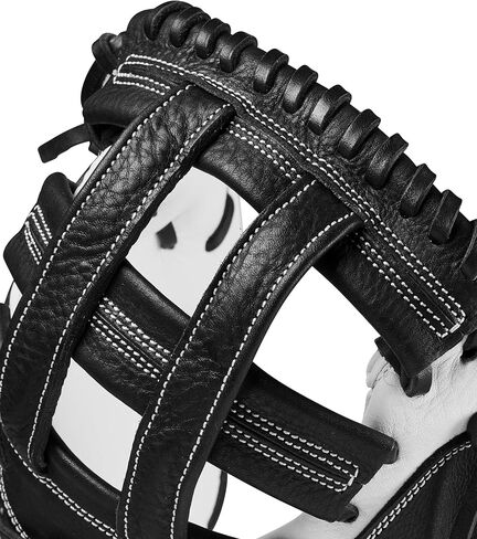 Wilson 2024 A1000® CM33 33" Fastpitch Softball Catcher’s Mitt - White/Black/Red, Right Hand Throw in Saudi Arabia