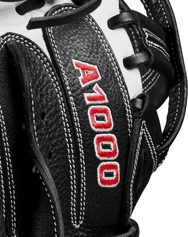 Wilson 2024 A1000® CM33 33" Fastpitch Softball Catcher’s Mitt - White/Black/Red, Right Hand Throw in Saudi Arabia