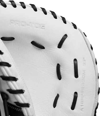 Wilson 2024 A1000® CM33 33" Fastpitch Softball Catcher’s Mitt - White/Black/Red, Right Hand Throw in Saudi Arabia