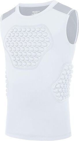 Roadbox Youth Baseball Chest Protector، قميص ضغط مبطن للأطفال، ضلع القلب حارس القص لكرة القدم لاكروس in Saudi Arabia