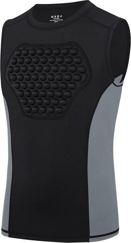 Roadbox Youth Baseball Chest Protector, Heart Guard Sternum Protection Padded Compression Shirt Softball Football Lacrosse in Saudi Arabia