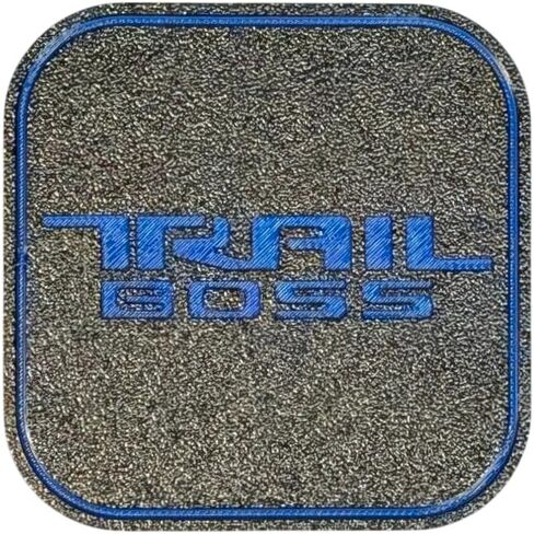 3 Boyz Printz Hitch Cover مخصص لشاحنة Trail Boss الخاصة بك أو جهاز استقبال SUV 2in (تصميم جديد) (أحمر) in Kuwait