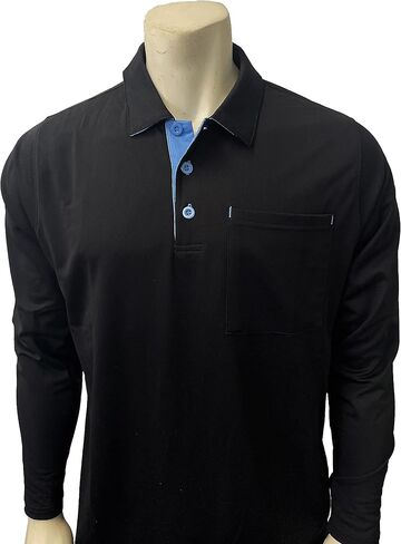 Smitty | BBS-350 Major League Style Long Sleeve Umpire Shirt Side Panels | Fits Chest Protector | Baseball Softball Umpire in Saudi Arabia