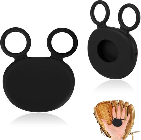 2pcs Palm Protector for Baseball & Softball, Silicone Catchers Thumb Guard Shock Absorbing Training Aid Glove Padding Accessory for Youth & Adult Infielder Catcher Hockey Players in Saudi Arabia