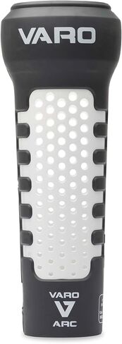 وزن تدريب الخفافيش Varo ARC، 12 أونصة، للبيسبول (MLB أصلي) - ملمس الأسطوانة - تحسين الضرب وسرعة الأسطوانة وتطوير ميكانيكا التأرجح - أبيض/جرافيت in Kuwait