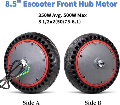 8.5" 36V 350W Electric Scooter Motor Compatible with 8.5" Wheel Escooters - VOLPAM Q1, MAXSHOT V1, V7, Joyhis: JS03, JS01, NAVIC T3, T5 in Saudi Arabia