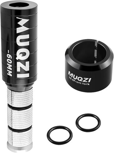 Carbon Fiber Steerer Tube Extender - 60mm Height, 28.6mm Diameter, Hidden Stem Riser with Locking Device & Spacers Included, MTB Road Bike Fork Headset in Saudi Arabia