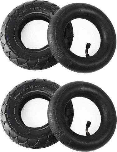 AR-PRO (2-Sets) 8.5"x2 Scooter Tire and Inner Tubes, 50/75-6.1 Pneumatic Replacement Wheels with Straight Valve, Compatible with Gotrax GXL V2, Xiaomi M365 & Pro Electric Scooters in Saudi Arabia