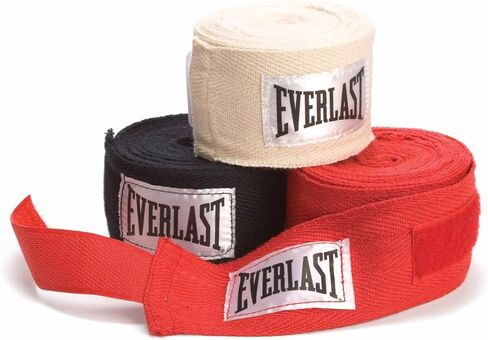 Everlast Core Handwraps 120in - لفافات يد الملاكمة للقفازات ودعم المعصم والمفاصل in Kuwait