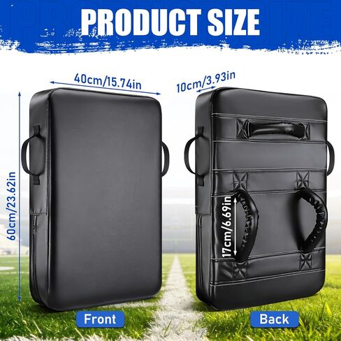 TOBWOLF Football Blocking Pad, High Density Training Shield for Football Tackling Drills, Basketball Defense & Agility Training, Ideal for Young Athletes, Skill Development & Controlled Contact - 1PCS in Saudi Arabia