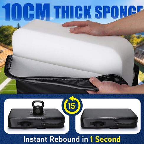 TOBWOLF Football Blocking Pad, High Density Training Shield for Football Tackling Drills, Basketball Defense & Agility Training, Ideal for Young Athletes, Skill Development & Controlled Contact - 1PCS in Kuwait