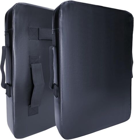 وسادات كرة السلة للتدريب - معدات تدريب وسادة حجب كرة القدم بمقابض، 24 بوصة × 16 بوصة درع إسفنجي أكثر نعومة وكثافة لللاكروس والهوكي والفنون القتالية - وسادة ركل الدمية. (1 قطعة) in Kuwait