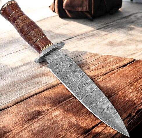 Poshland RAM-4789 فولاذ دمشق مصنوع يدويًا - قطعة فنية كلاسيكية (RAM-4789) in Kuwait