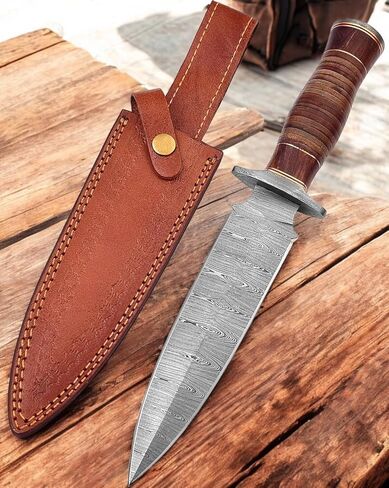 Poshland RAM-4789 فولاذ دمشق مصنوع يدويًا - قطعة فنية كلاسيكية (RAM-4789) in Kuwait