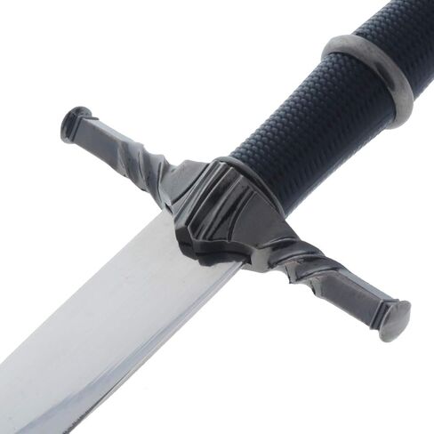 Wolf Steel Blade Silver Sword Style Medieval Dagger. for Collection, Gift, Cosplay at Renaissance Fair (Black-806) in Saudi Arabia
