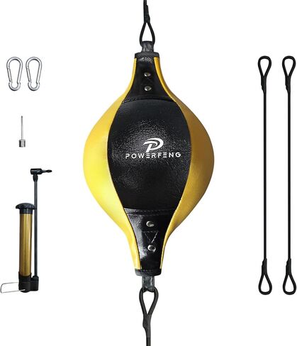 Upgraded Double End Boxing Speed Bag – Reflex Training Ball for Hand-Eye Coordination, Agility & Reaction – Home or Gym Workout in Kuwait