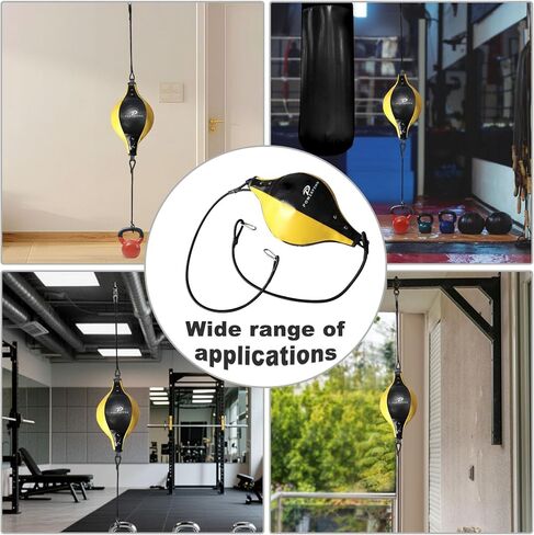 Upgraded Double End Boxing Speed Bag – Reflex Training Ball for Hand-Eye Coordination, Agility & Reaction – Home or Gym Workout in Kuwait