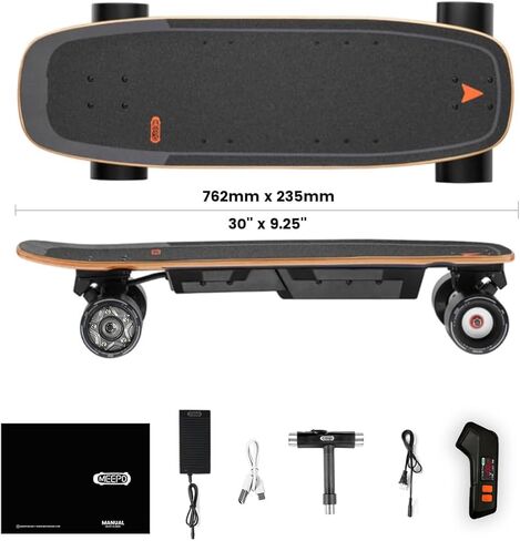 MEEPO Mini Series Electric Skateboard with Remote, Up to 26-32 MPH Top Speed, 11-24Miles Range,330 Pounds Max Load, 30-34 Inches Maple Cruiser for Adults and Teens, Mini5 MINI3 Max Edge Flow in Saudi Arabia