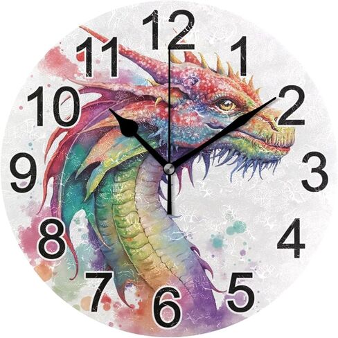 Sea Turtles Teal Wall Clock Non Ticking Silent Kitchen Clock Large Decorative Battery Operated Clocks 10 inch for Living Room Bedroom Decor in Kuwait