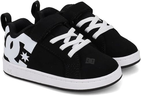 DC Shoes Unisex-Child Court Graffik Elastic (Toddler) in Saudi Arabia