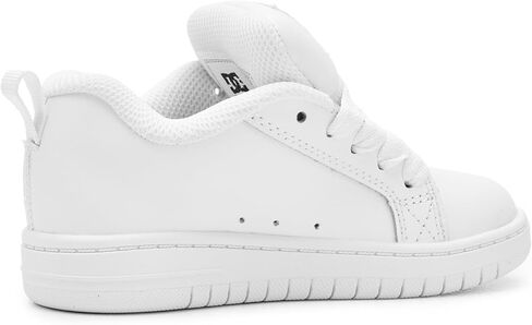 حذاء رياضي DC Shoes Youth Court Graffik (طفل صغير/طفل كبير) أبيض/أبيض in Saudi Arabia