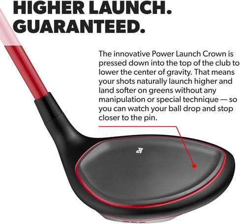Performance Golf 357 Fairway Hybrid | Distance of A 3-Wood, Easy to Hit As A 7-Wood | Clean Contact from Any Lie | 21-Degree Loft in Saudi Arabia