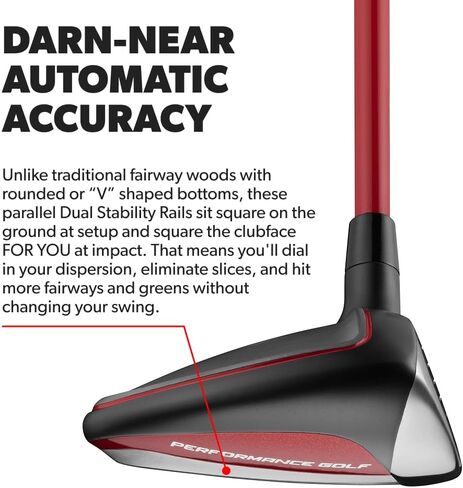 Performance Golf 357 Fairway Hybrid | Distance of A 3-Wood, Easy to Hit As A 7-Wood | Clean Contact from Any Lie | 21-Degree Loft in Saudi Arabia