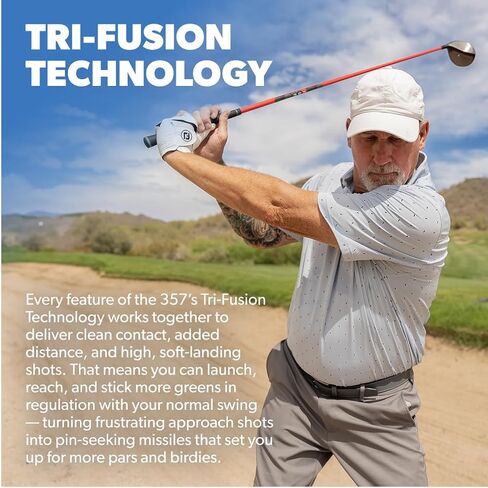 Performance Golf 357 Fairway Hybrid | Distance of A 3-Wood, Easy to Hit As A 7-Wood | Clean Contact from Any Lie | 21-Degree Loft in Saudi Arabia