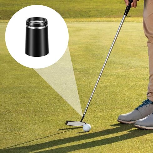 10Pcs Golf Club Ferrules .370 Black Golfing Iron Ferrule Size .370 Custom Black Iron Golfing Ferrule with Single Silver Ring for All Shaft in Kuwait