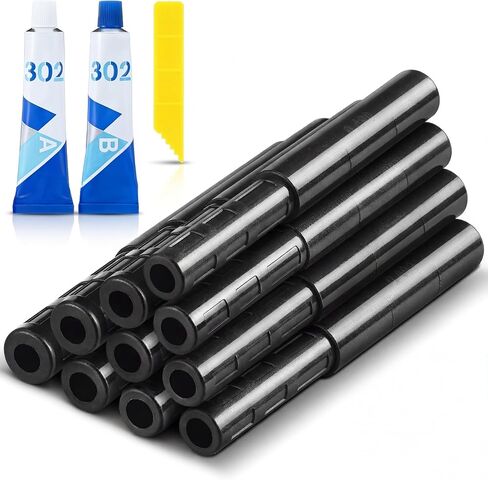 12 Pcs Golf Club Extensions Carbon Fiber Golf Shaft Extension Rod 2 Pcs 02ab Adhesive Shaft Extender 0.49 0.52 0.55 0.58 Inch Size Spiral Design for Industrial Equipment Home Repair in Kuwait