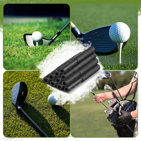 12 Pcs Golf Club Extensions Carbon Fiber Golf Shaft Extension Rod 2 Pcs 02ab Adhesive Shaft Extender 0.49 0.52 0.55 0.58 Inch Size Spiral Design for Industrial Equipment Home Repair in Kuwait