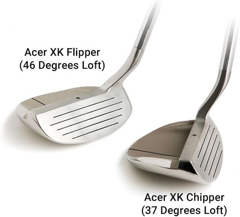Acer XK Chipper Golf Club Series, Right and Left-Handed 37 & 46 Degree Loft Chipping Clubs for Men and Women | Shave Strokes Around The Green in Saudi Arabia