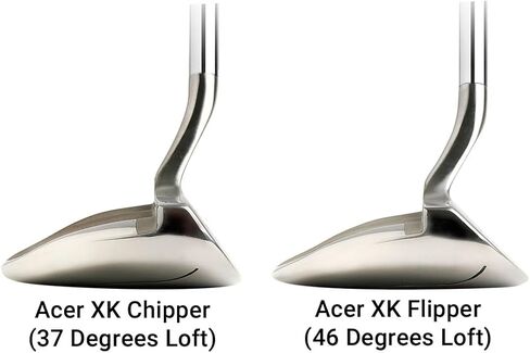 Acer XK Chipper Golf Club Series, Right and Left-Handed 37 & 46 Degree Loft Chipping Clubs for Men and Women | Shave Strokes Around The Green in Saudi Arabia