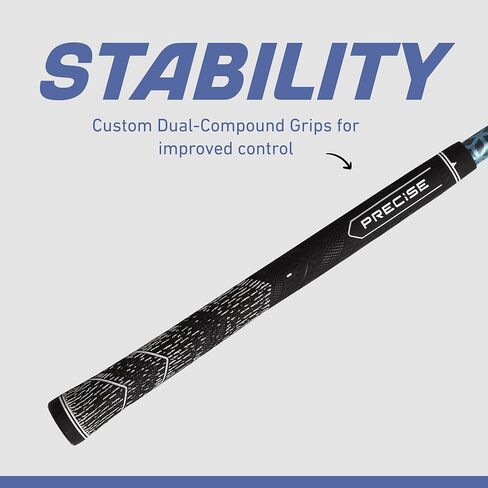 Precise A9 Golf Iron Set – 7 Clubs (5–SW) | Right Hand | Project X Cypher Graphite Shafts & Dual-Compound Grips – Men in Saudi Arabia